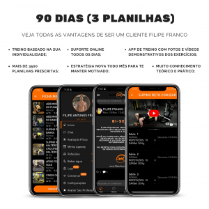 90 dias de consultoria fitness online FILIPE FRANCO PERSONAL TRAINER