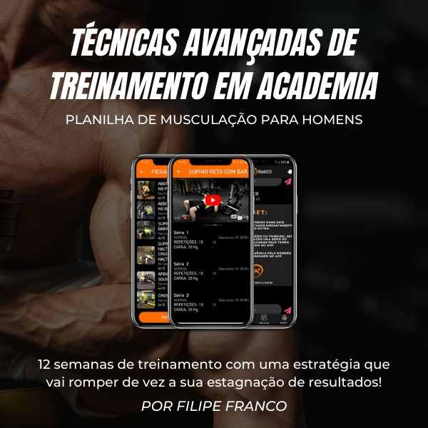 Planilha de musculação para mulheres com técnicas avançadas - Filipe Franco Consultoria Fitness Online